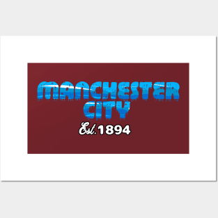 Manchester city Posters and Art